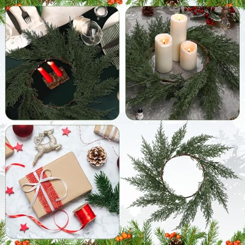 Round Christmas Placemats Set of 6 G6142