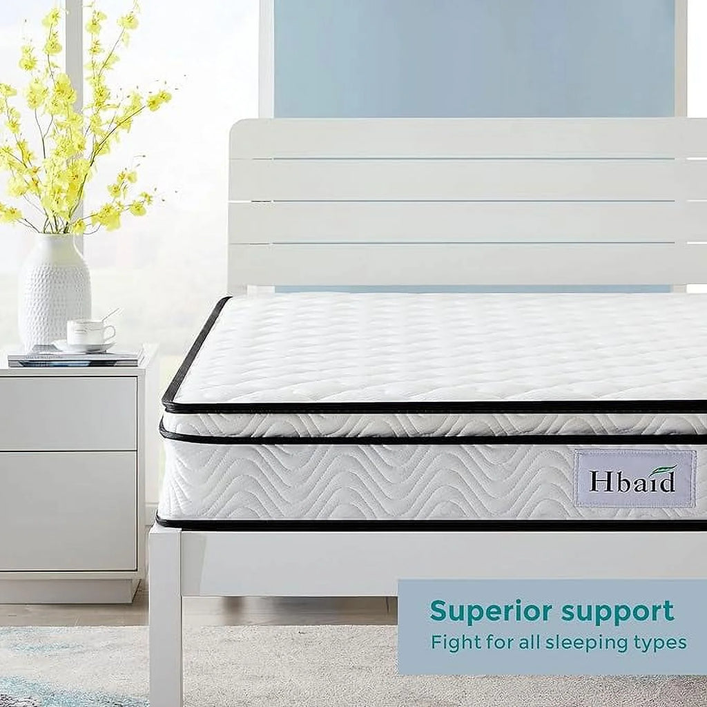10 Inch Gel Memory Foam Hybrid Twin Mattress P5487