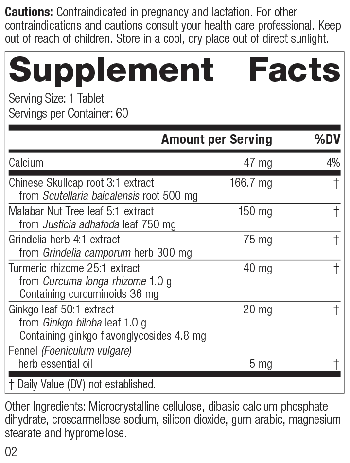 60 Tablets B537