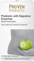 Probiotics with Digestive Enzymes 12.5 Billion CFU 30 Capsules Q588