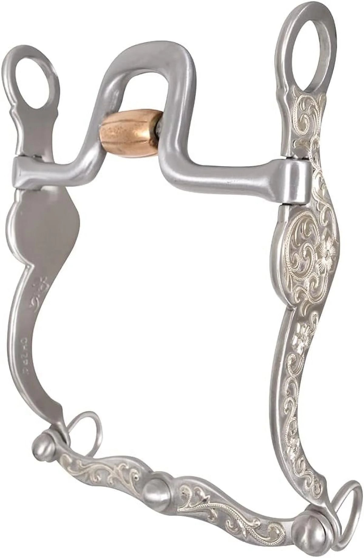 7.25-Inch Flat Port Cowhorse Bit P446