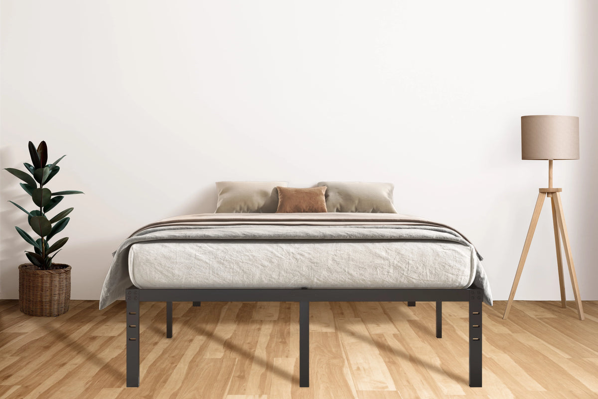 King Size 14 Inches High Bed Frame with Storage N400222