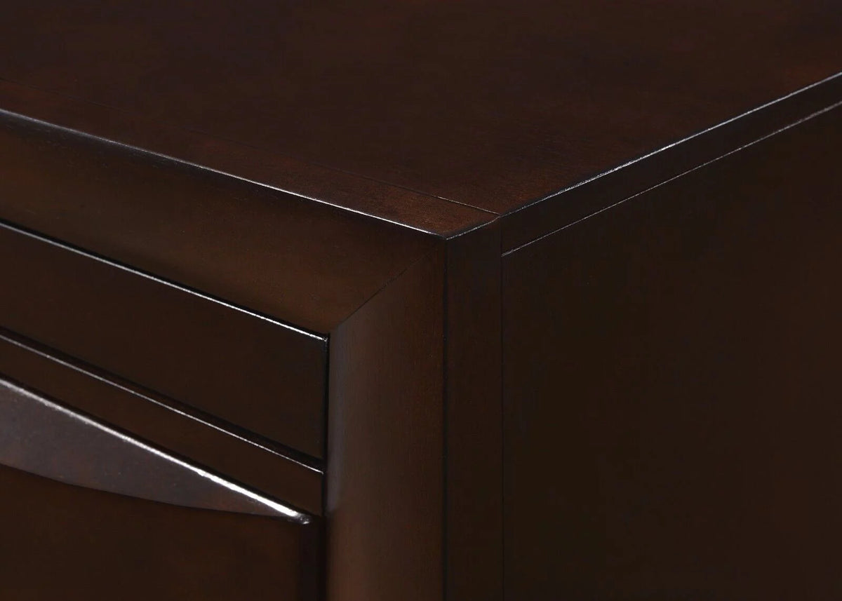 Queen Size 3pc Bedroom Set Storage Bed Chest Nightstand E441