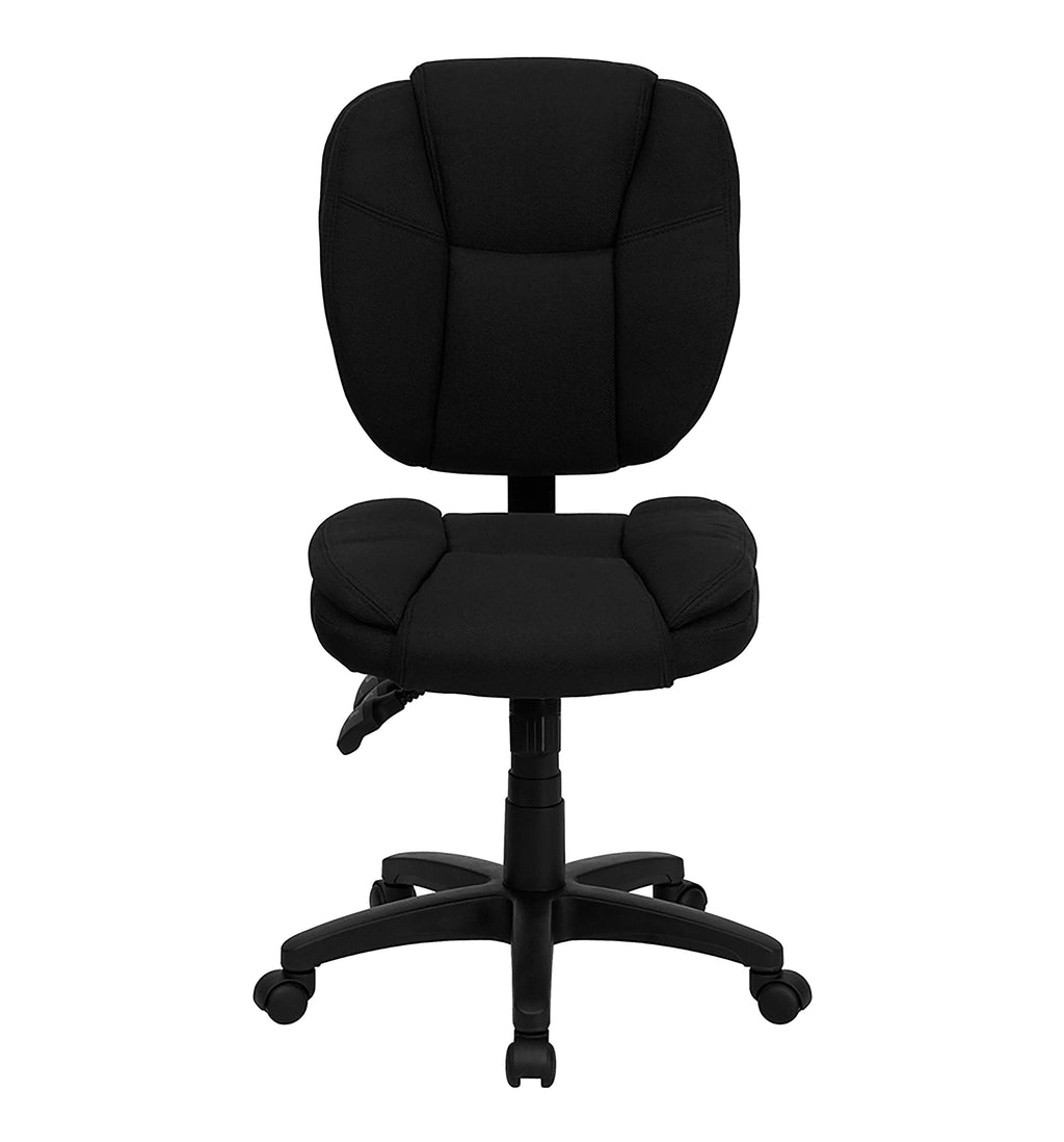 Black Fabric Ergonomic Task Office Chair K253