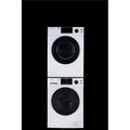 1.9cf 110V Washer and 4 cf 220V Vented Sensor Dryer A926