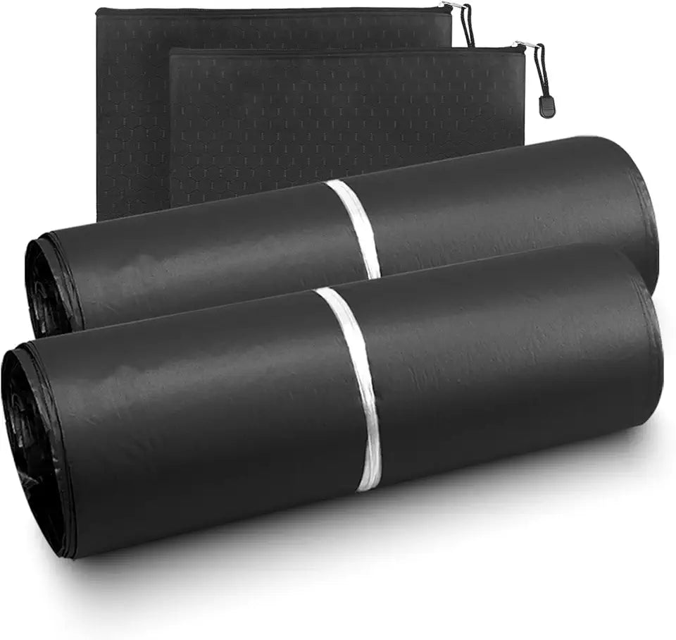 Black Incontinence Pad Disposal Bags Pack of 200 H73841