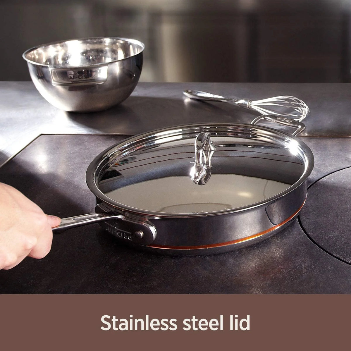 Copper Core 5-Ply Stainless Steel 14 Piece Cookware Set A339