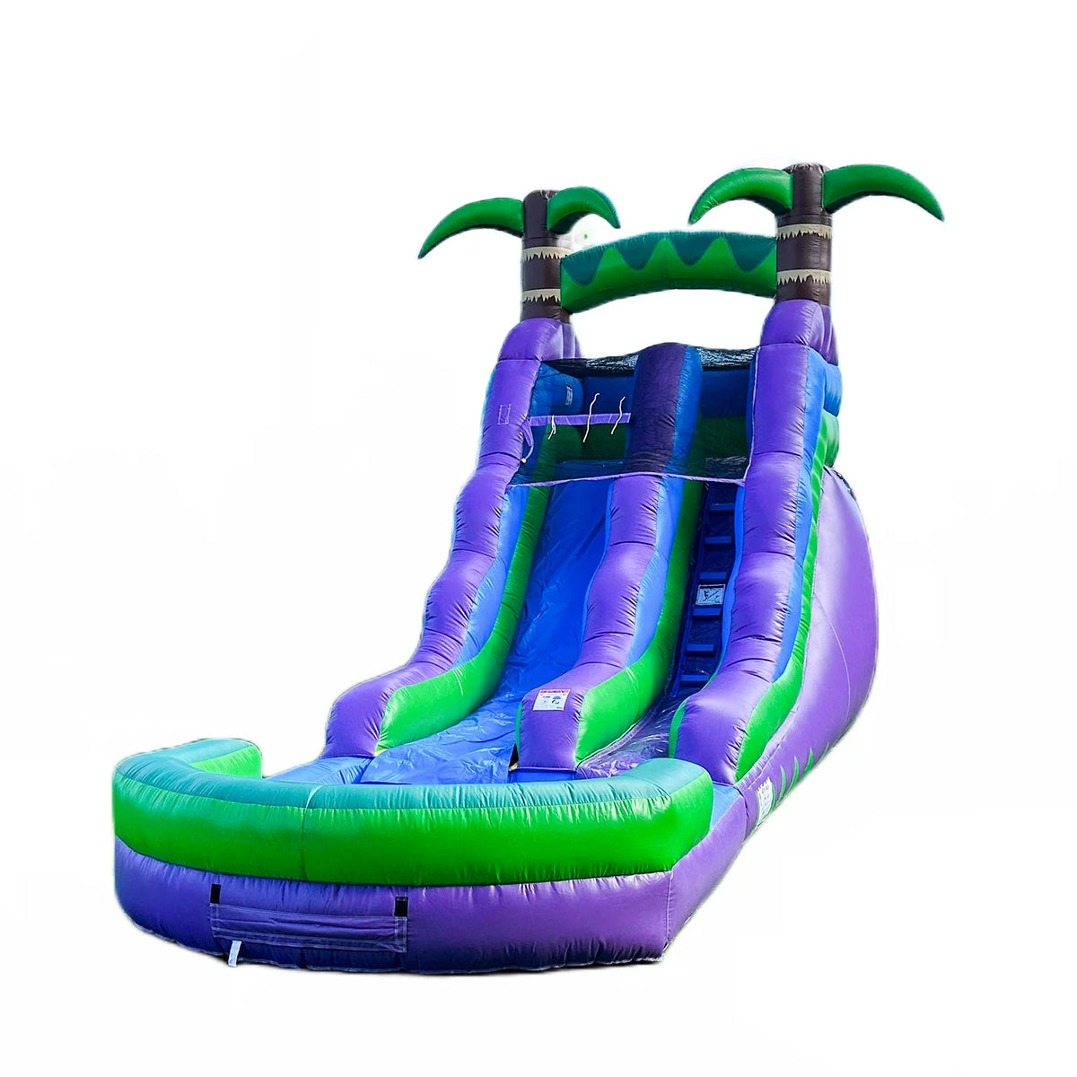 16FT Inflatable Water Slide with Pool K6513