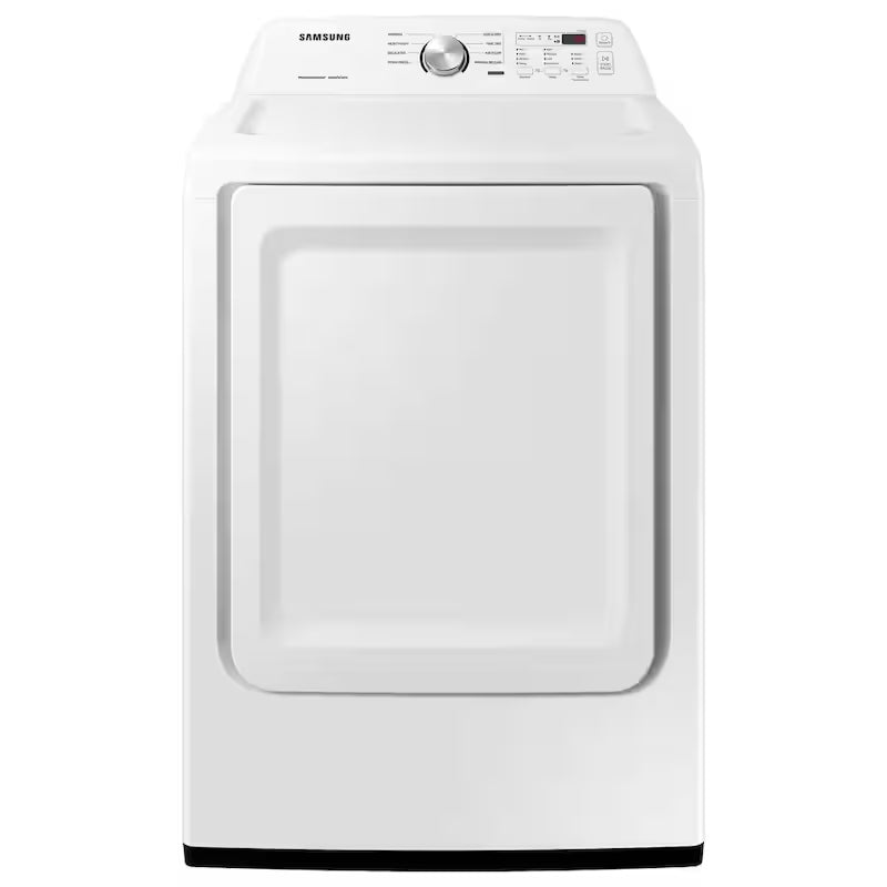 7.2 cu. ft. Vented Gas Dryer with Sensor Dry in White G438