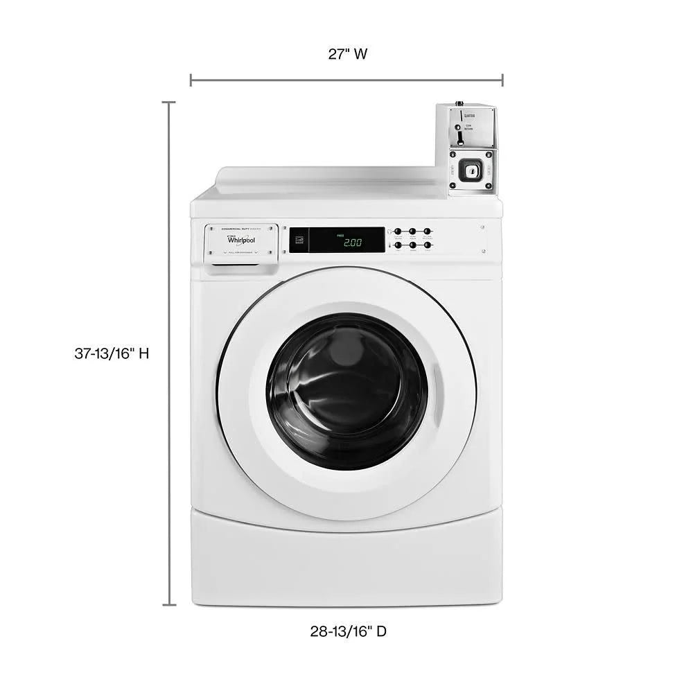 27 Inch Commercial Front Load Washer P928653