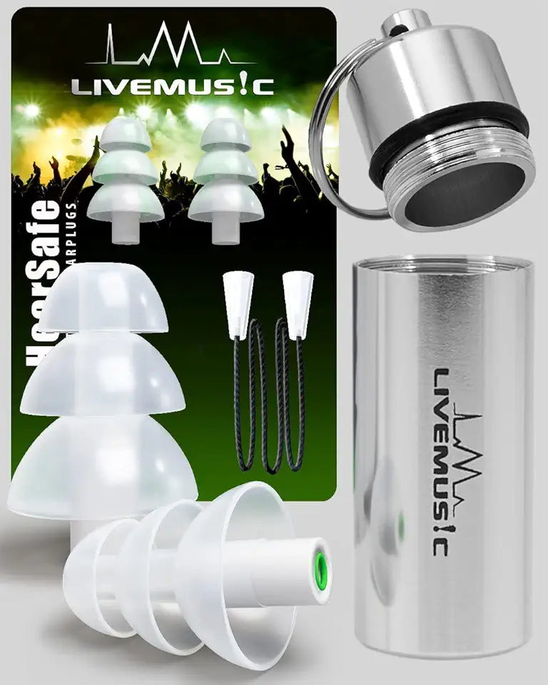 High Fidelity Reusable Ear Plugs Z935