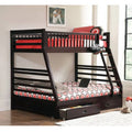Twin Over Full Wood Bunk Bed H8737