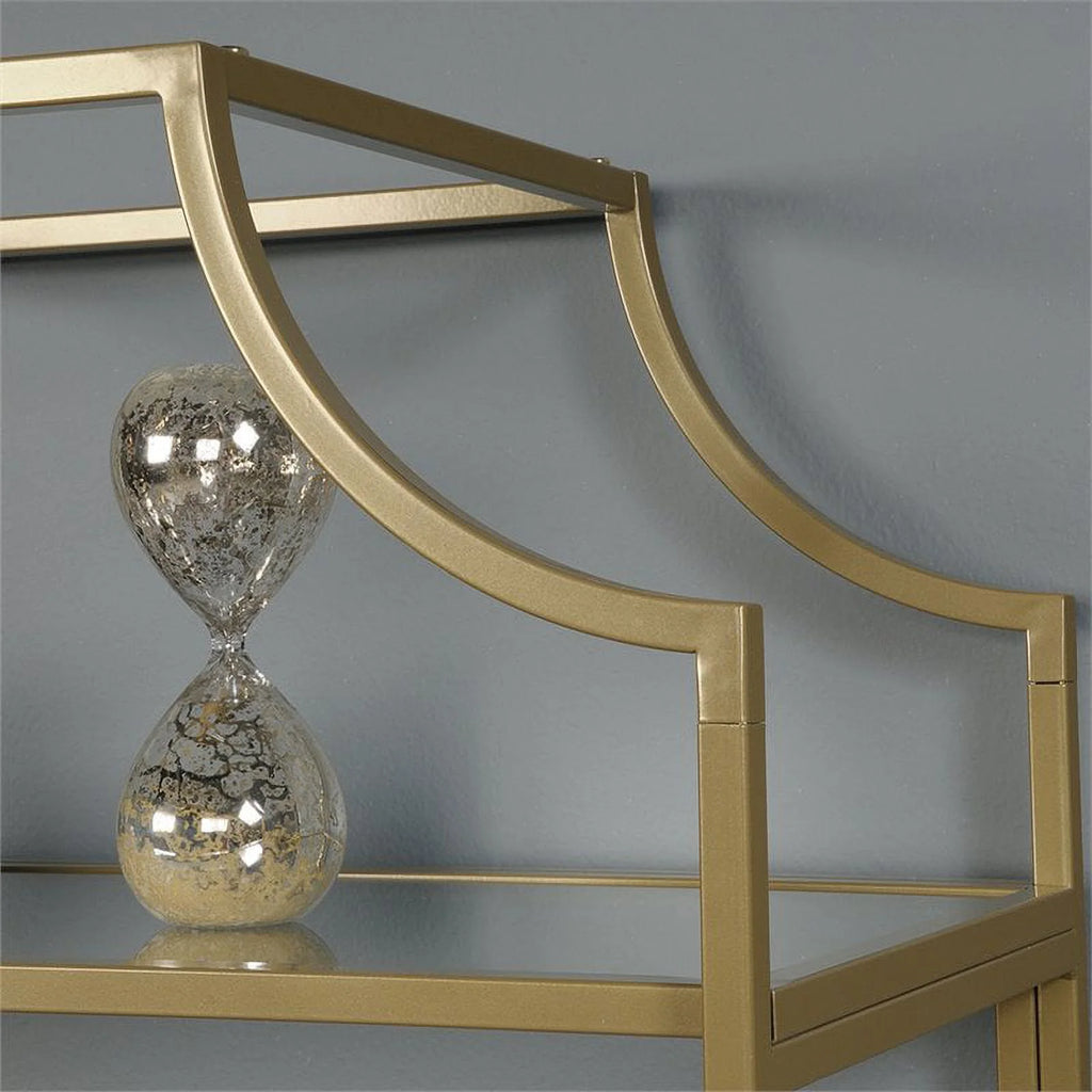 Metal Desk and 5-Shelf Bookcase Set S123202