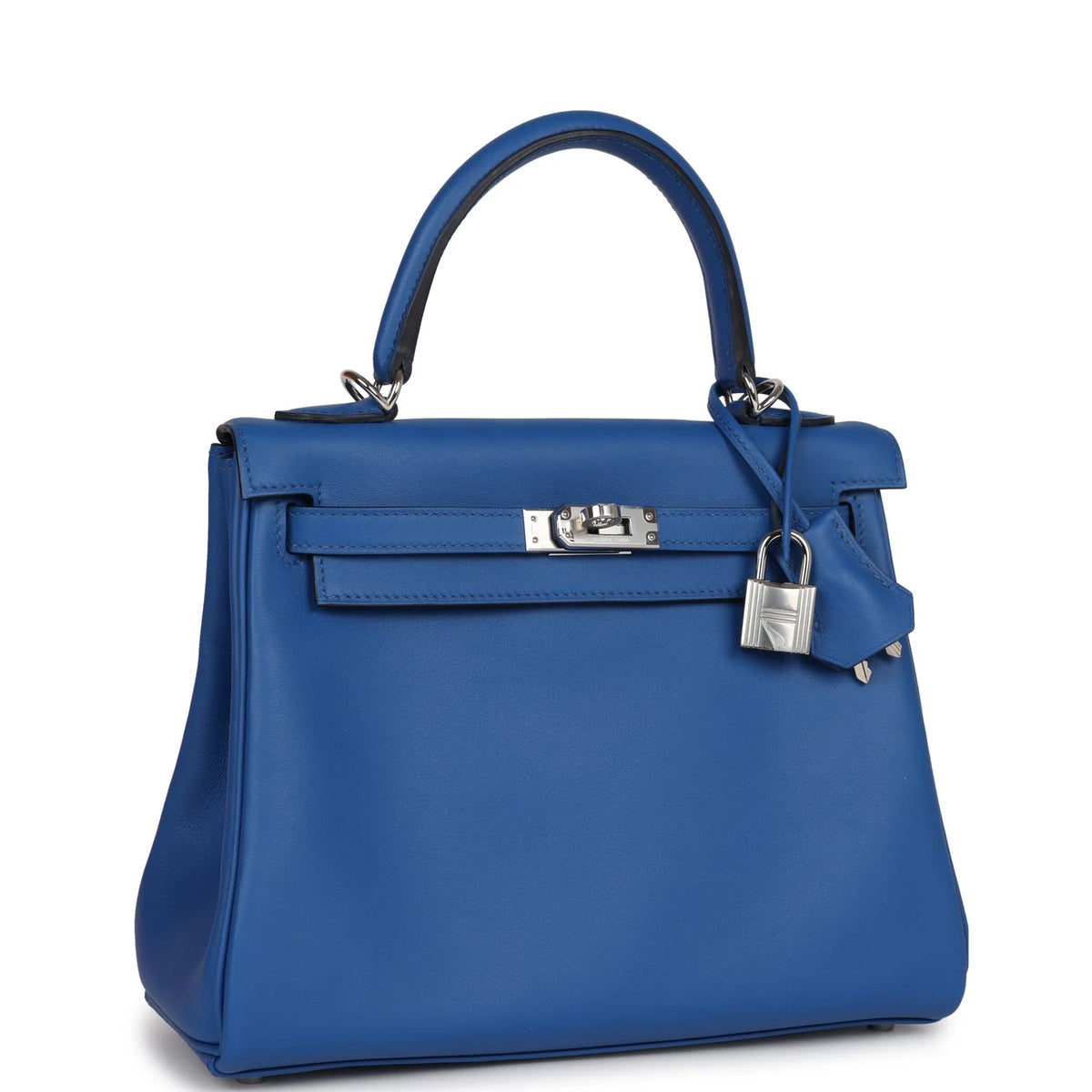 Kelly Retourne 25 Bleu France Swift Palladium Hardware X31457
