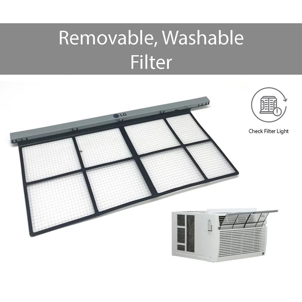 6,000 BTU 115 V High Efficiency Window AC U306725