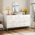White 6 Drawer Wood Dresser H228220