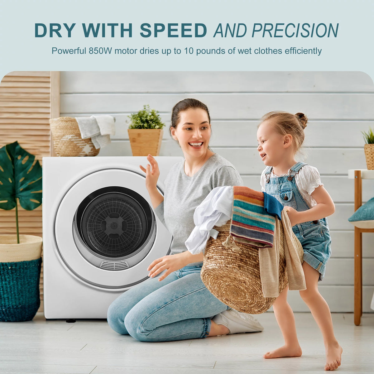 1.6 Cu. ft. Portable Electric Clothes Dryer G7943