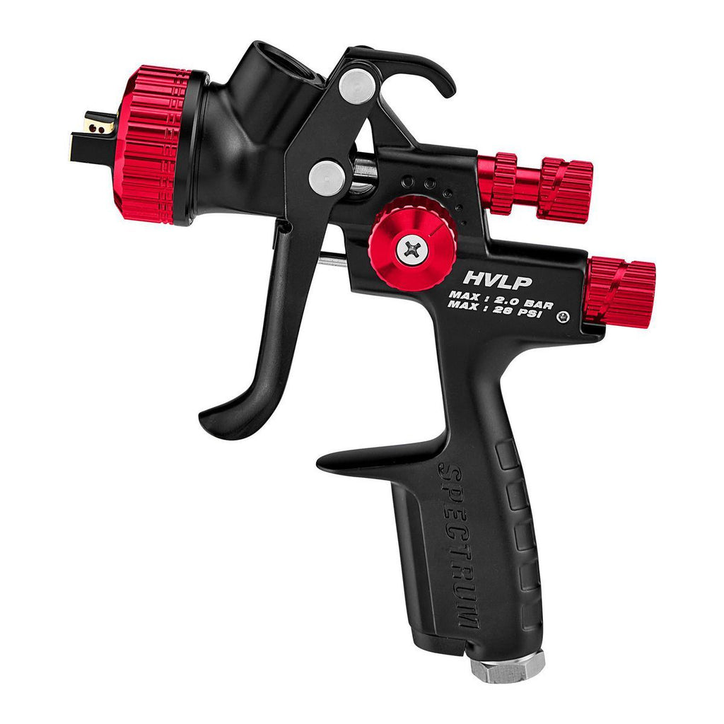 HVLP Gravity Feed Spray Gun with Side Fan Control D72466